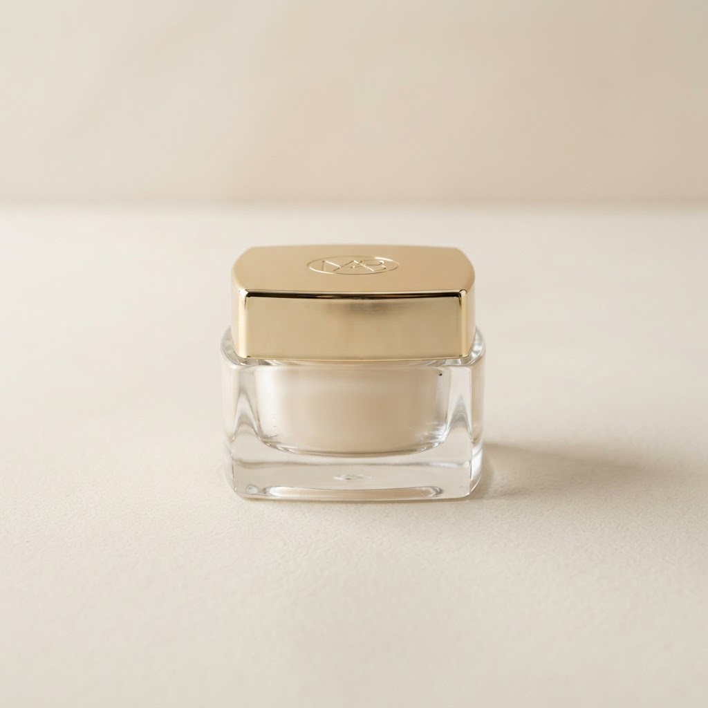 Small Square Cosmetic Jar
