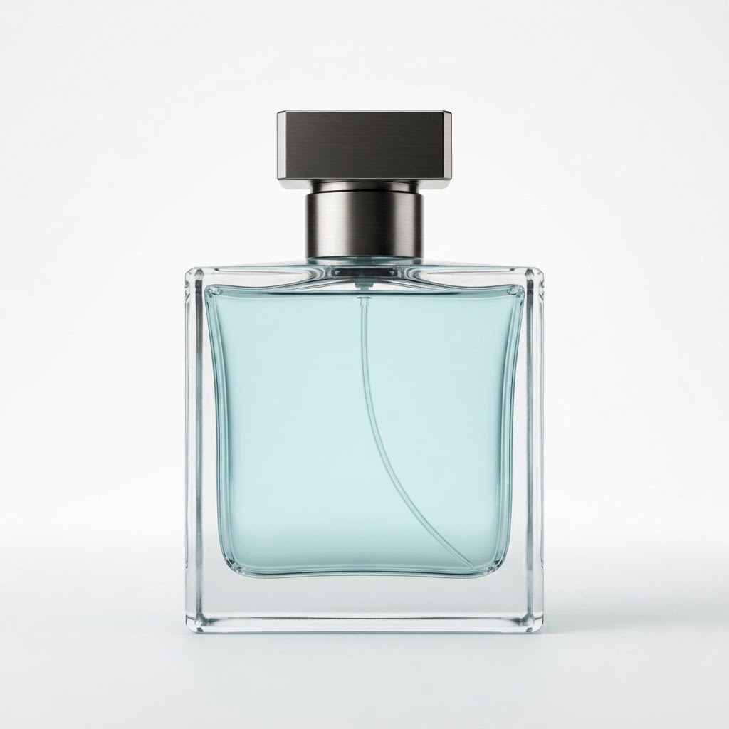 50ml 100ml Square Glass Perfume Bottle with Square Cap