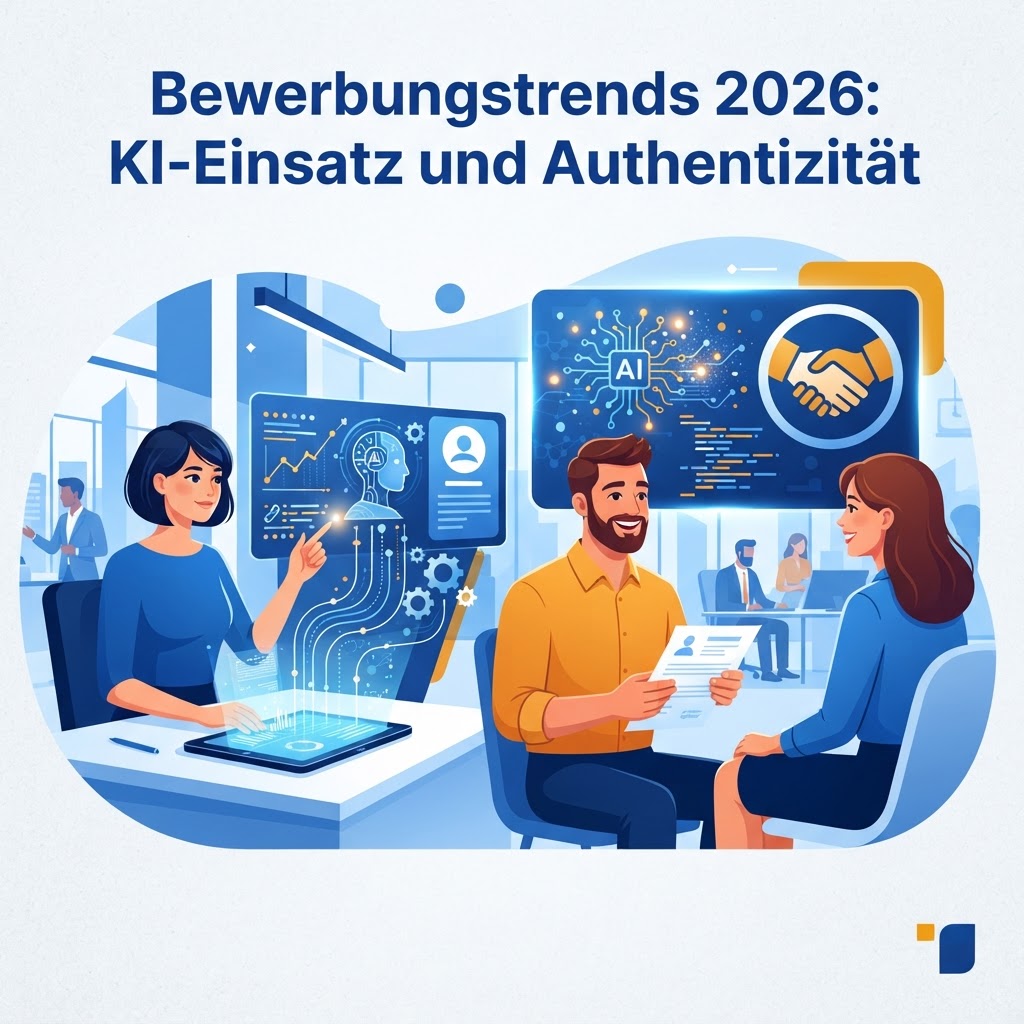 Ein moderner Lebenslauf auf einem Bildschirm neben einem Smartphone.