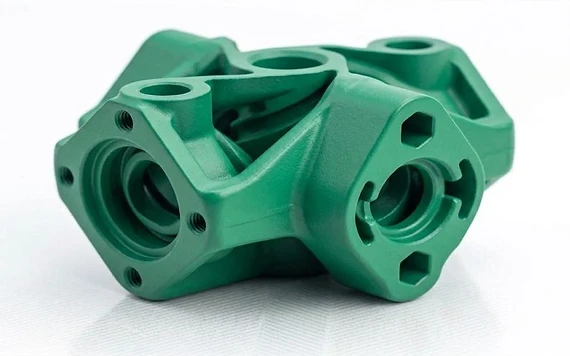 3D Printed Part Example - MATERIAL: SLA RESIN | UNIT: MM