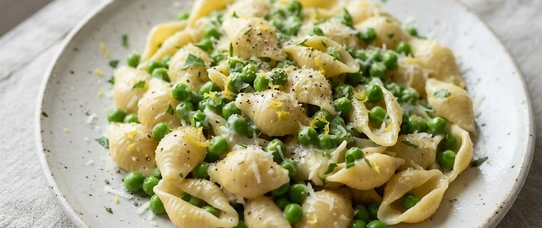 Lemony Pea Pasta