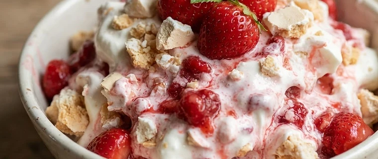 Strawberry Cream Mess