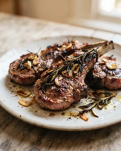 Quick Roast Lamb Chops