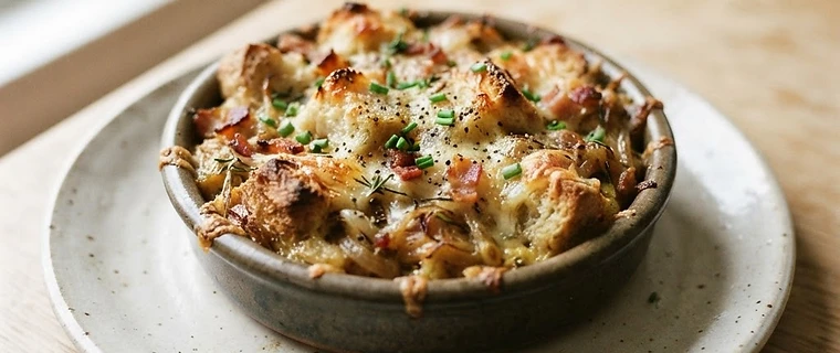 Savory Bread Pudding