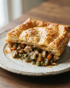 Leftover Turkey Pie