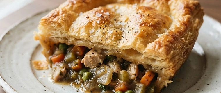Leftover Turkey Pie