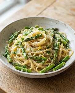 Lemon Asparagus Pasta