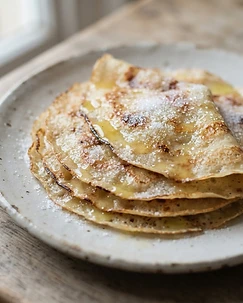 Classic Lemon Sugar Pancakes