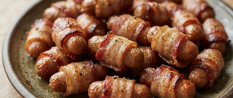 Festive Pigs in Blanket Bites