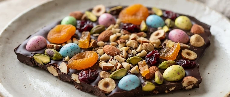 Easter Egg Chocolate Bark