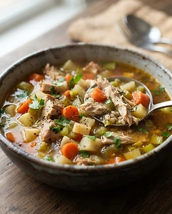 Turkey and Vegetable Soup