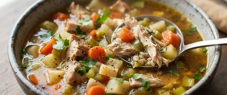 Turkey and Vegetable Soup