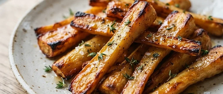 Honey Glazed Parsnips