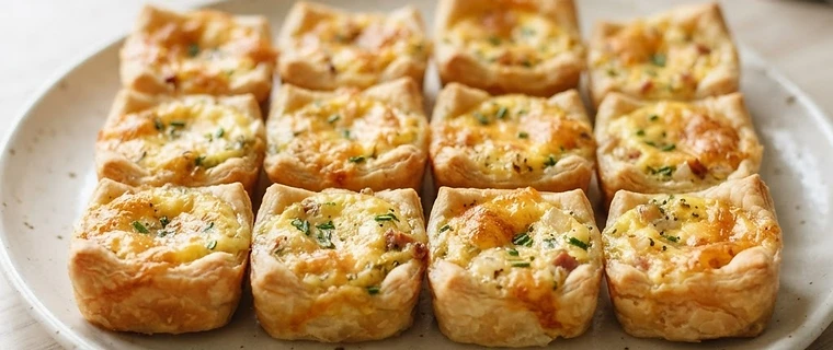 Mini Quiche Squares
