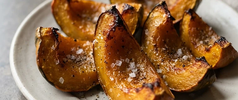 Baked Pumpkin Wedges