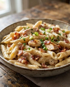 Classic Chicken Bacon Ranch Pasta