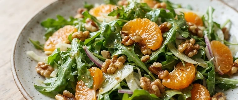 Clementine and Walnut Salad