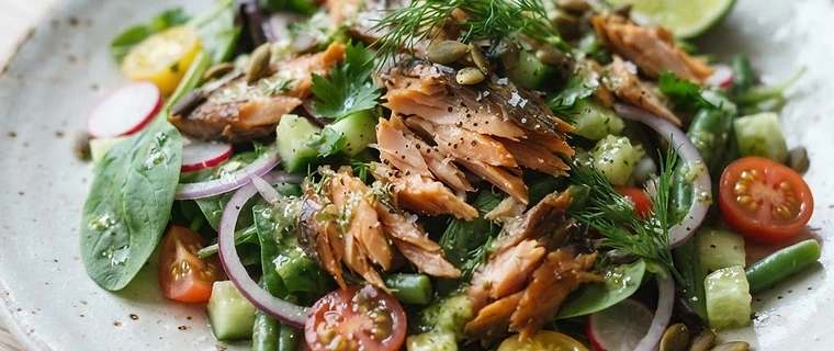 Smoked Mackerel Salad