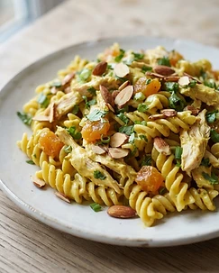 Coronation Chicken Pasta Salad