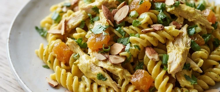 Coronation Chicken Pasta Salad