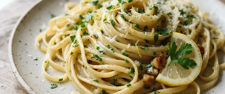 Lemon Butter Linguine