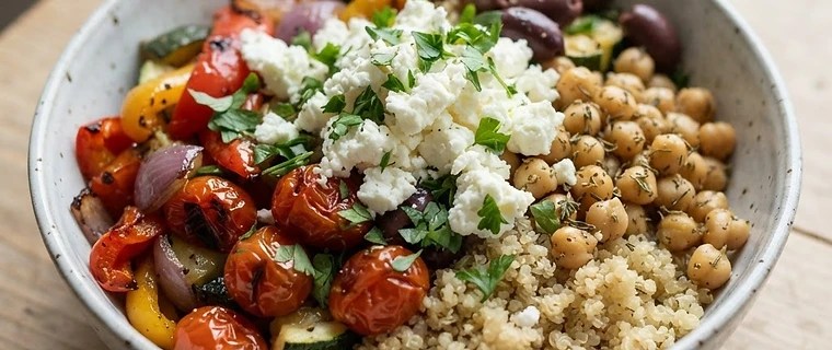 Mediterranean Veggie Bowl