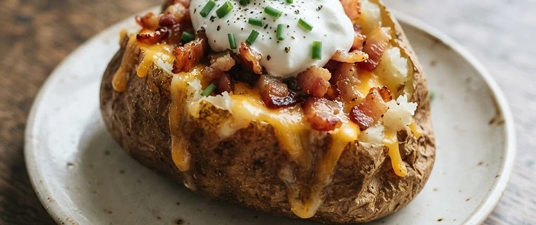 Dad's Loaded Baked Potato