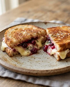 Cranberry Brie Toastie