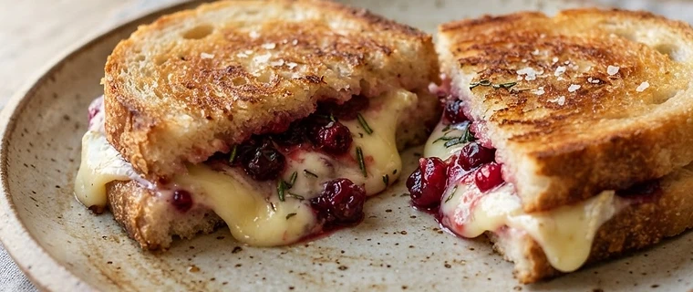 Cranberry Brie Toastie