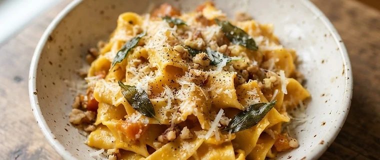 Pumpkin Cream Pasta