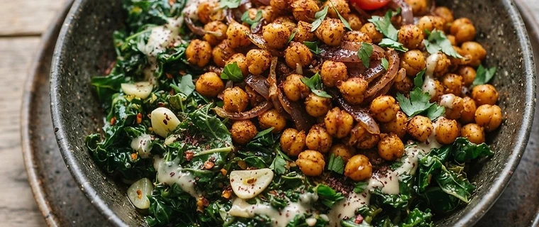 Spicy Chickpea Bowl