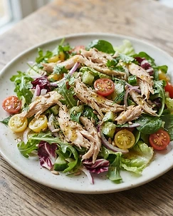 Leftover Roast Chicken Salad
