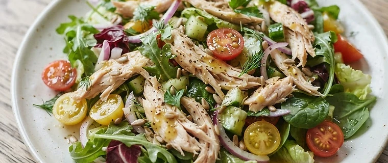 Leftover Roast Chicken Salad