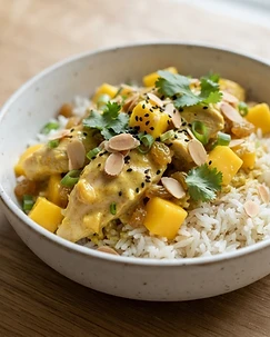 Coronation Chicken Rice Bowl