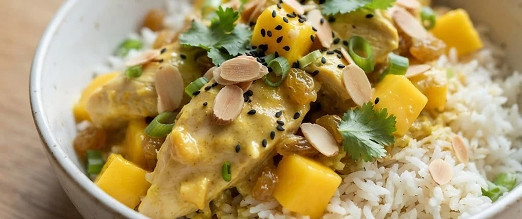 Coronation Chicken Rice Bowl