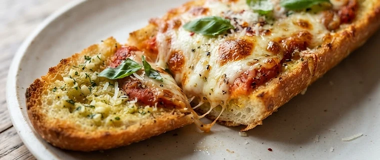 Garlic Bread Pizza