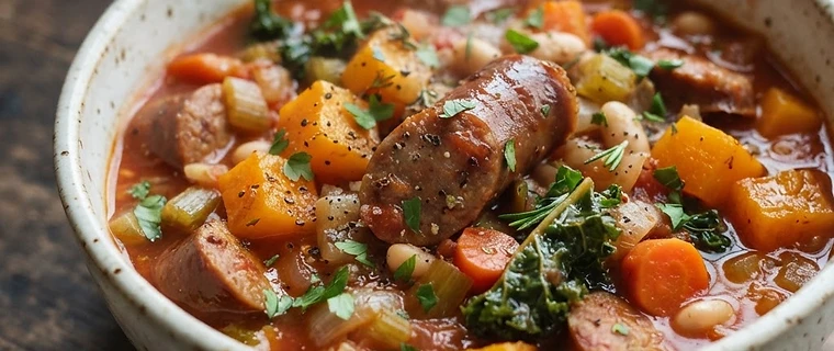 Sausage Pumpkin Stew