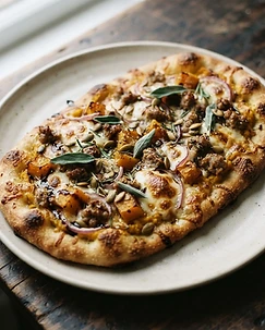 Halloween Flatbread Pizza