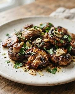 Garlic Mushroom Grill