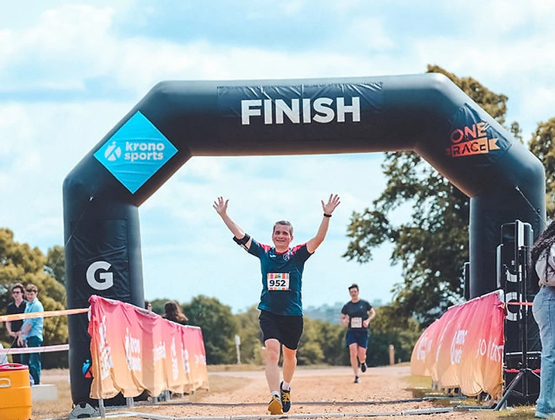 Runners at the The One by the Canal — Half Marathon in Cowley to Watford, London