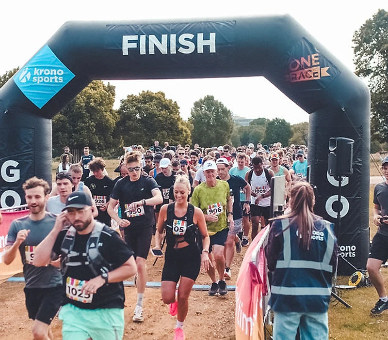 Runners at the One in the Park - Victoria Park — Half Marathon, 10 Mile & 10K in Victoria Park, London