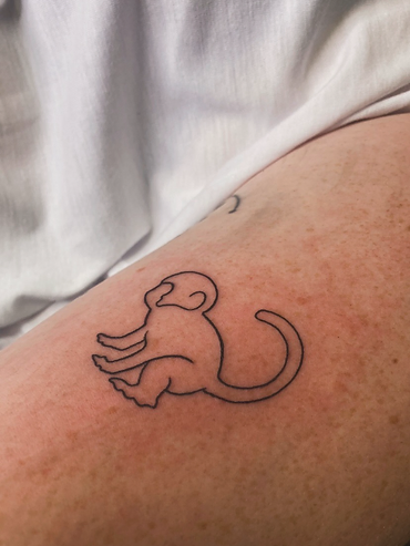 Tatuaje estilo Fine Line