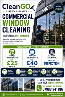 Window Cleaning flyer