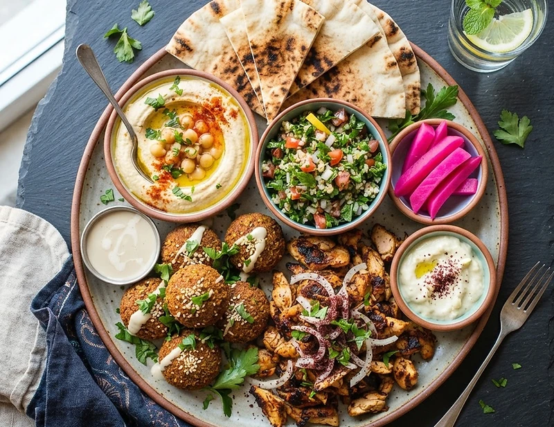 Halal food at Toomi's Halal Shawarma in Upper Darby, PA