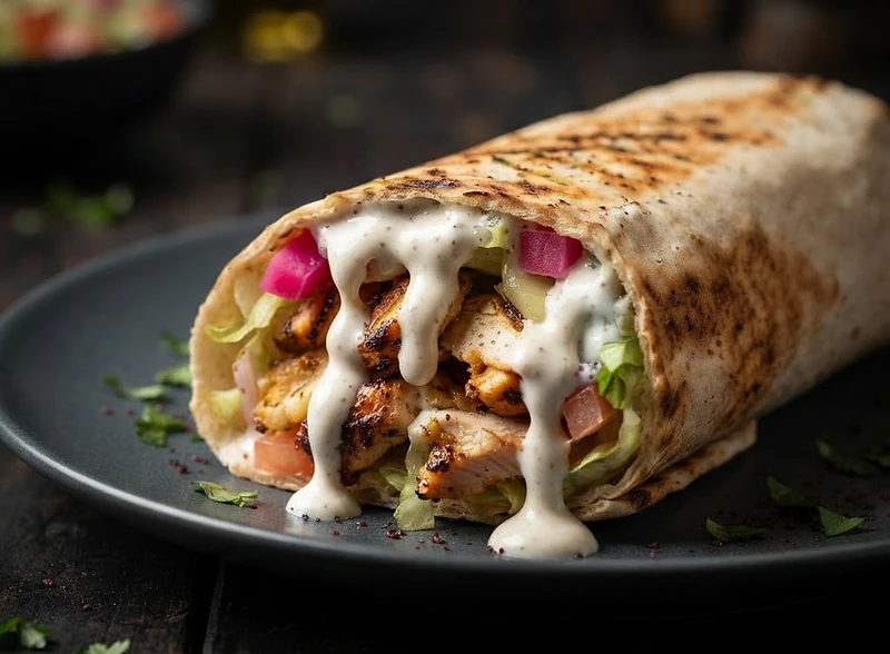 Halal food at Toomi's Halal Shawarma in Upper Darby, PA