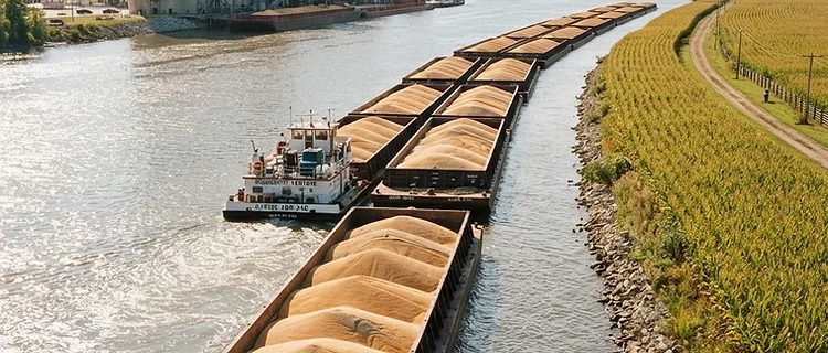 August Disconnect: Black Sea Flares and River Realities Challenge the Big Crop Narrative