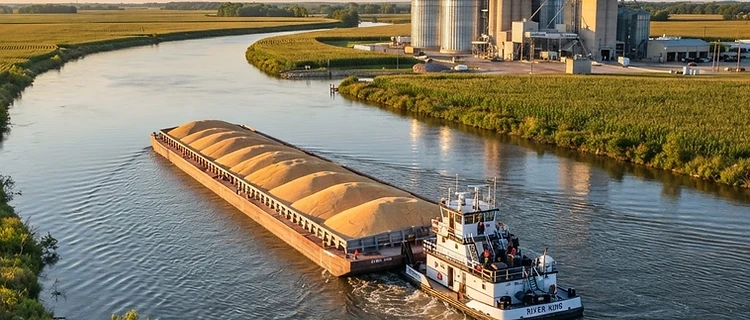 Record Yields vs. River Realities: Marketing 2026 Harvest Grain