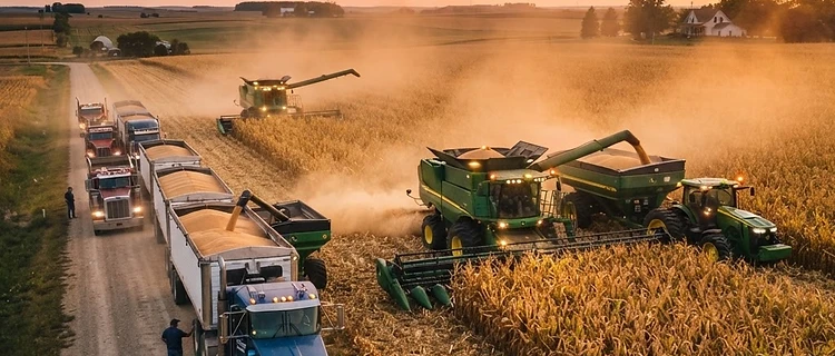 Diesel Shock Meets Harvest Headwinds: Why Energy Spikes Pressure Cash Grain
