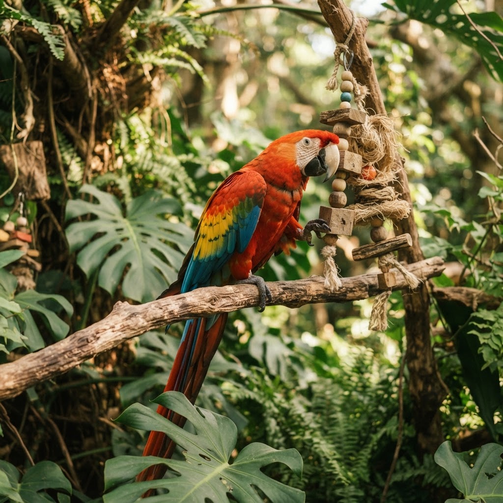 Creating an Engaging Environment for Pet Parrots