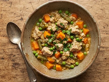 Turkey & Sweet Potato Dog Stew